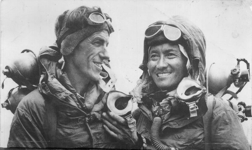 Edmund Hillary i Tenzing Norgay 1953