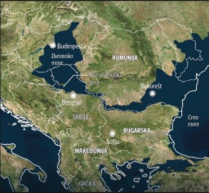 panonsko more karta Putokaz   Panonsko more – misterija davnih vremena panonsko more karta