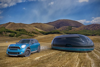 Mini Cooper F60 Countryman Camping Pod 01