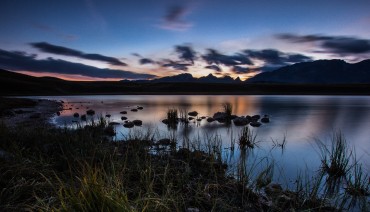 Pogled na Durmitorski masiv sa satorskog ulaza