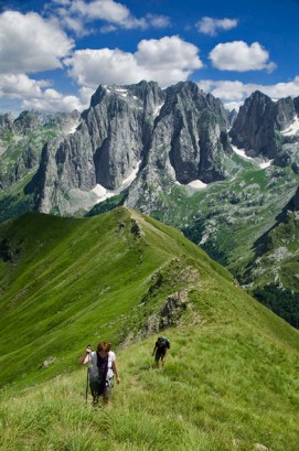 prokletije pogled na karanfile sa vrha talijanka