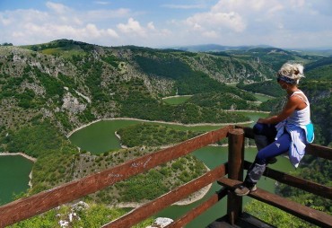 Vidikovac pogled na kanjon Uvca
