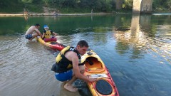 Pava Savicevic i Slaven Raspopovic KAYAK MONTENEGRO TOUR