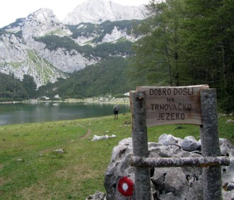 trnovacko jezero putokaz 1