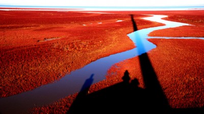 red beach china