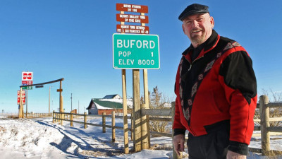 Bjuford najmanji grad na svijetu po broju stanovnika Vajoming SAD