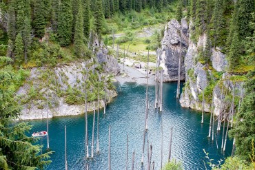 Lake Kaindy. Kazakhstan2